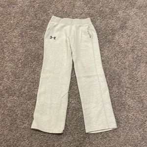 Under Armour womens sweatpants small oatmeal